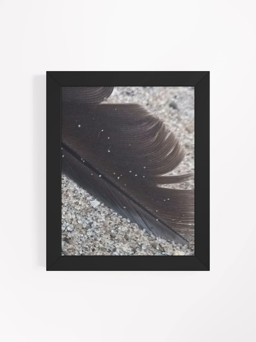 Feather on The Beach Framed Poster product image (61)