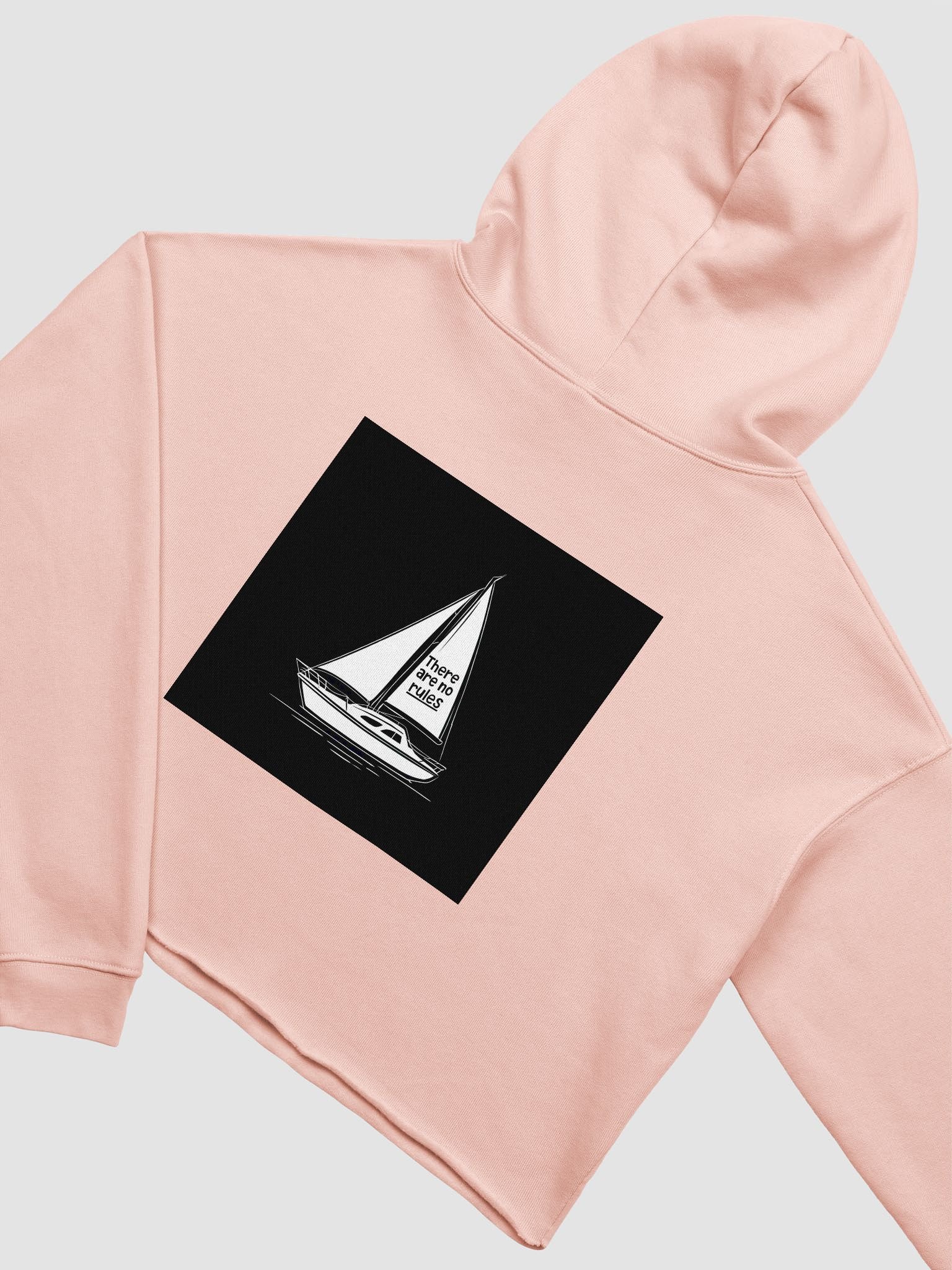 THERE ARE NO RULES WOMEN CROP HOODIE product image (12)
