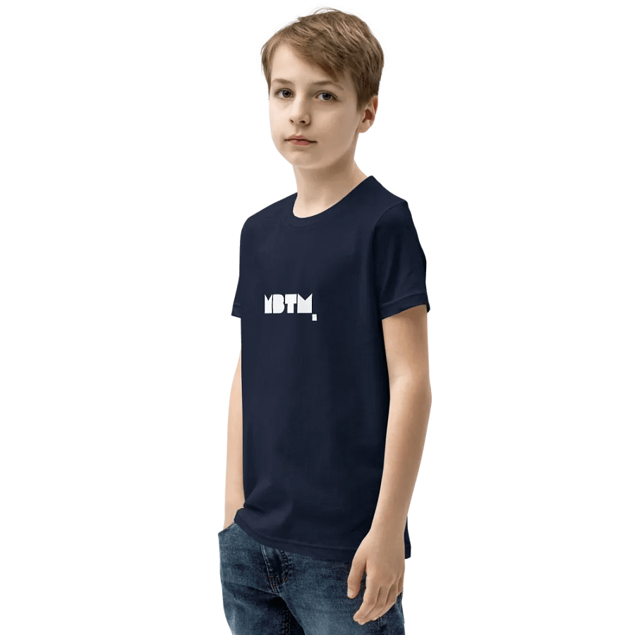 Kids Unisex White T-shirt product image (4)