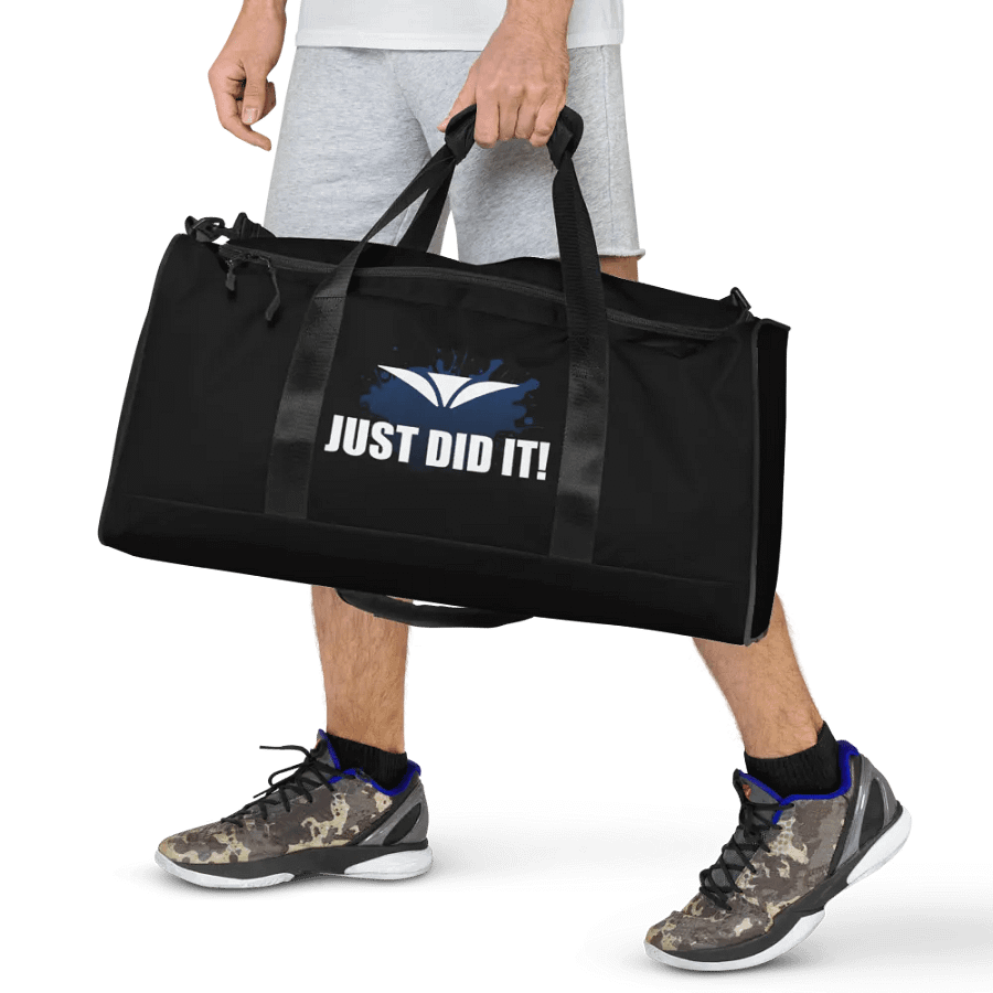 Just Did It! Blue Splatter Duffle Bag product image (7)