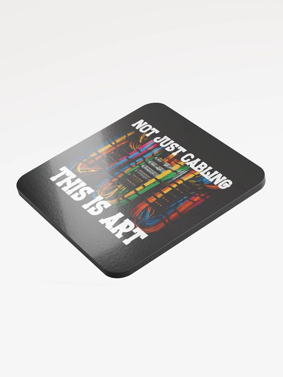 This is ART - Glossed Cork Coaster product image (3)
