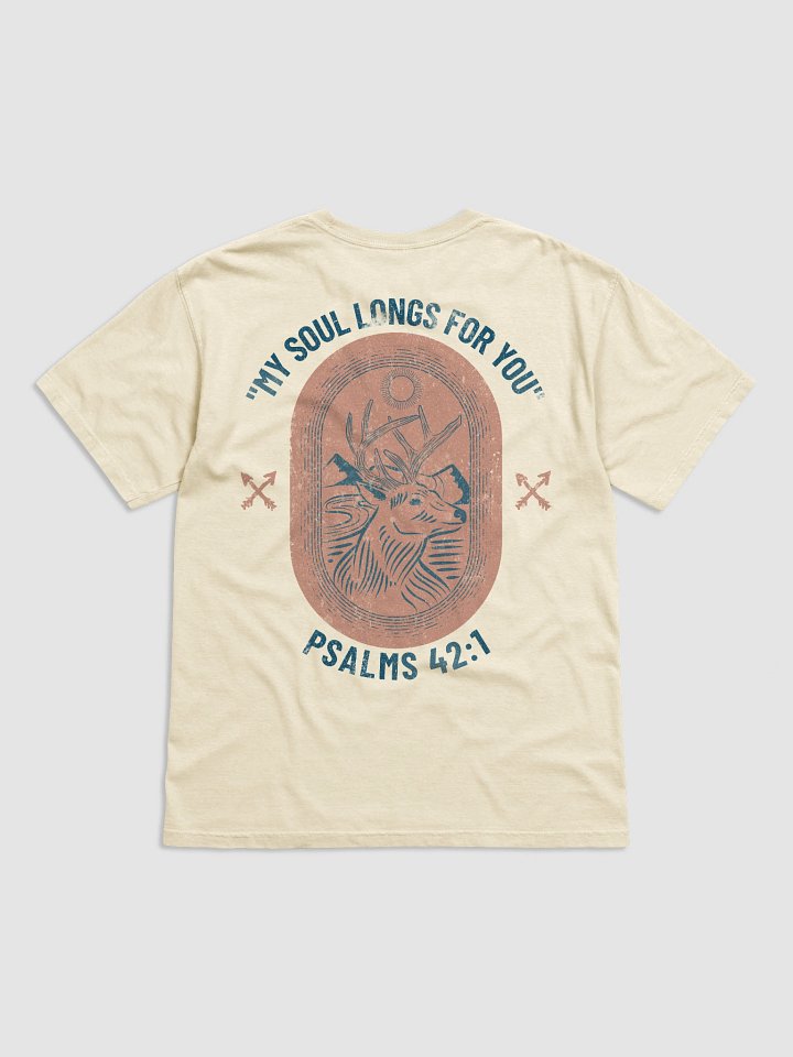 "My Soul Longs for You" Deer – Psalms 42:1 Christian Outdoors Shirt product image (1)
