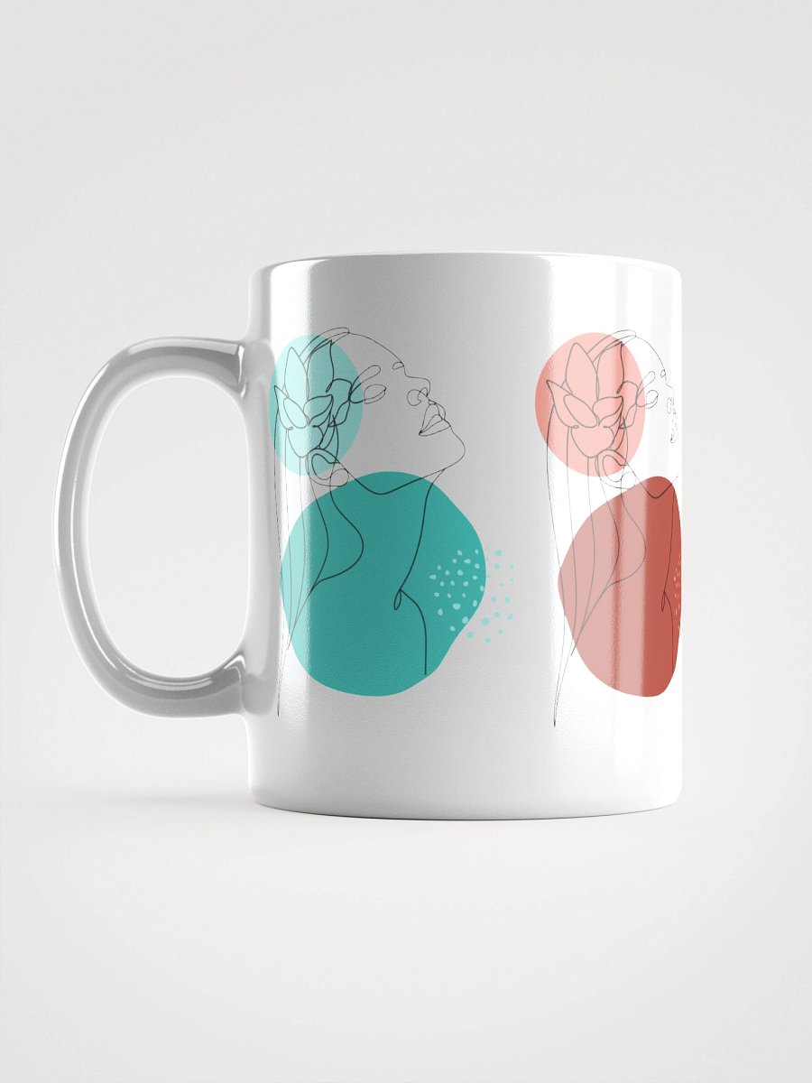 Mug Blanc Equilibre Femme Vibrant - Intensité en Liberté - Idée Cadeau Raffiné product image (6)