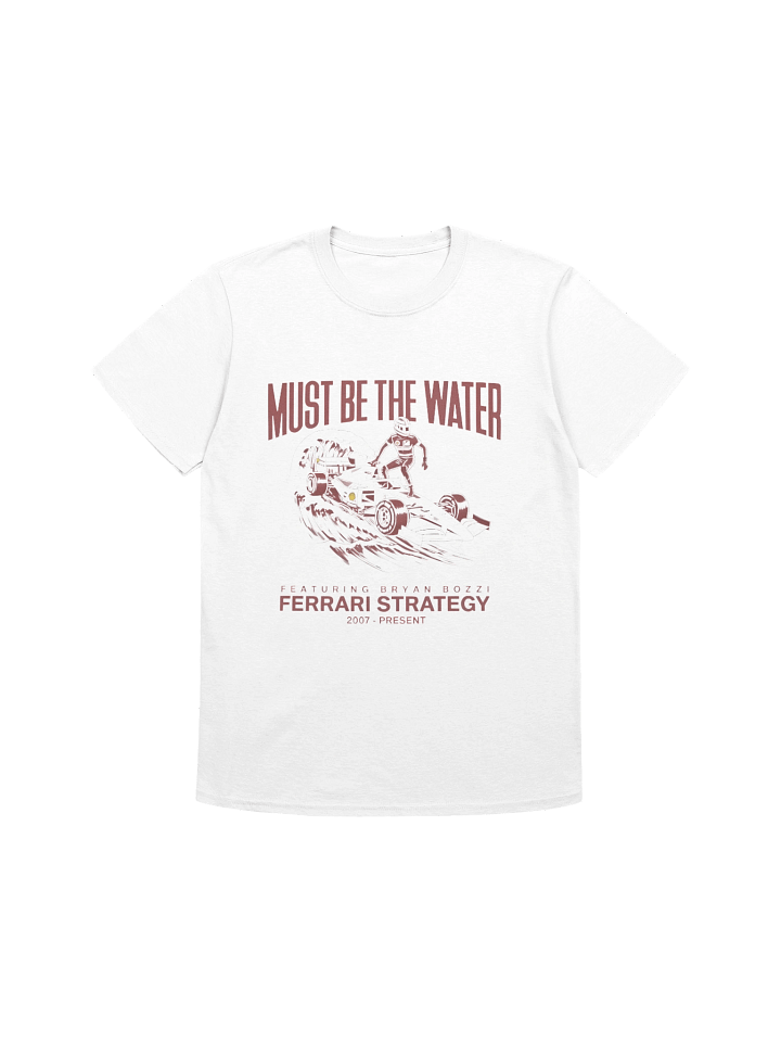 Must Be The Water Ferrari Strategy Charles Leclerc F1 Shirt product image (1)