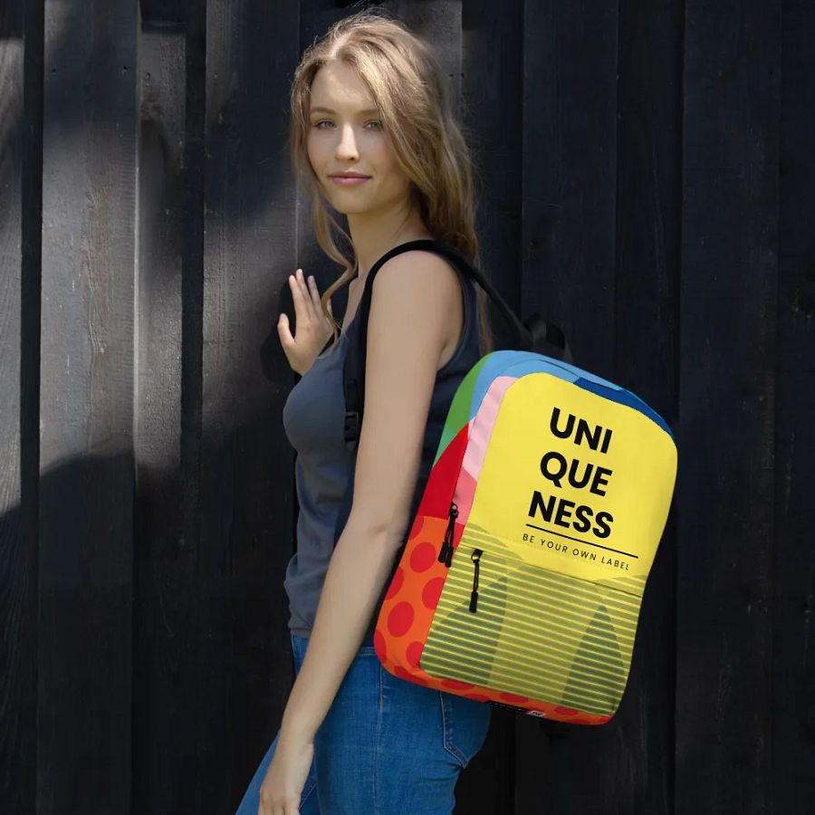 UNIQUENESS Colorful All-Over Backpack product image (2)