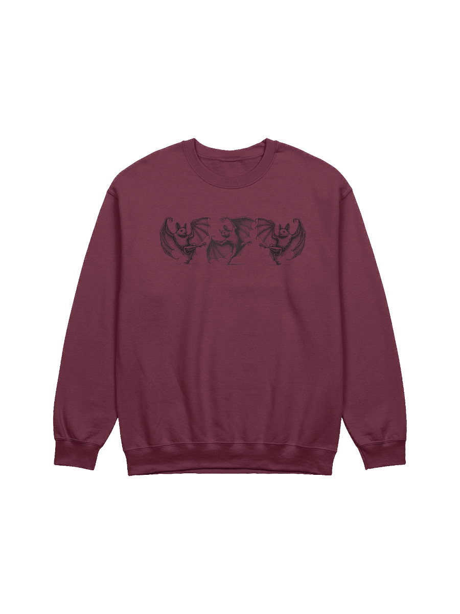 Halloween Dancing Bats Long Sleeve Unisex Sweatshirt Top product image (1)