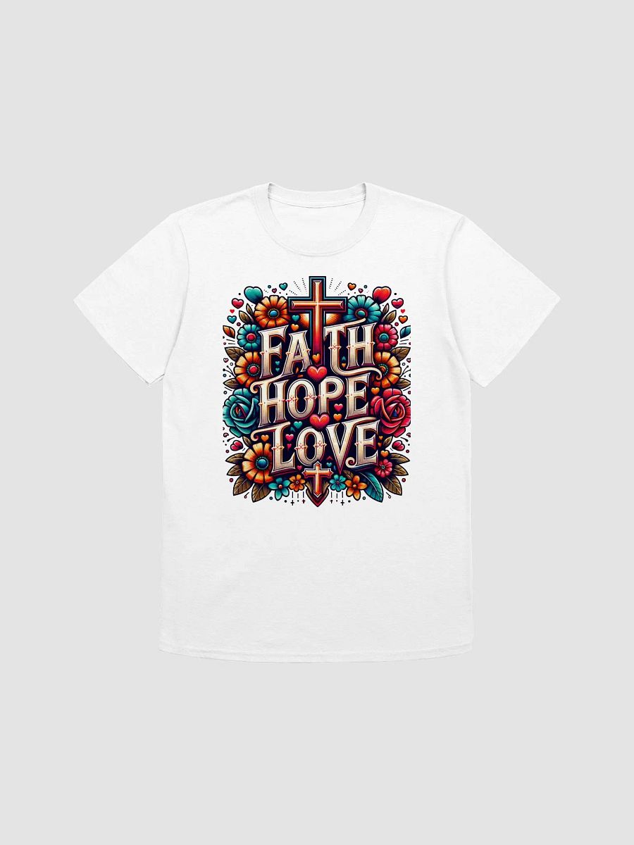 Unisex Faith, Hope, Love Graphic Tee product image (5)