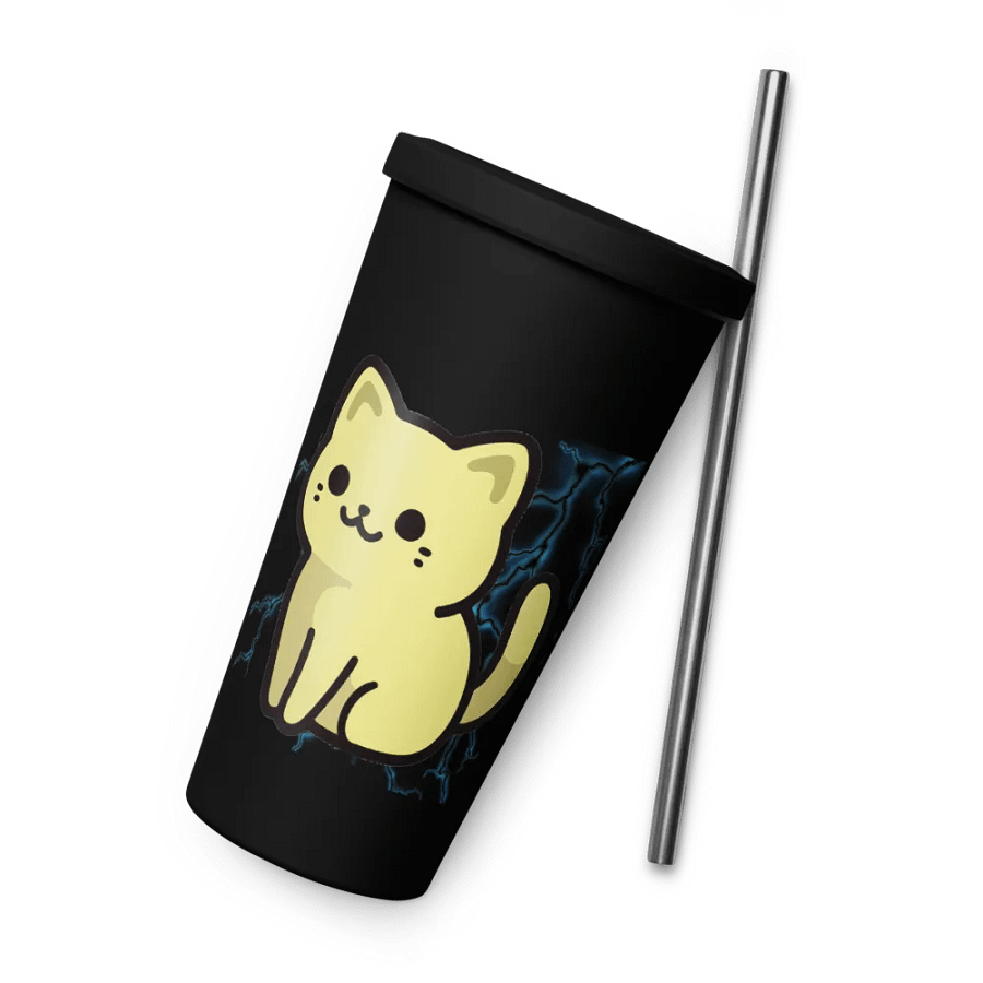 Lightning Kitty! Straw Cup product image (9)