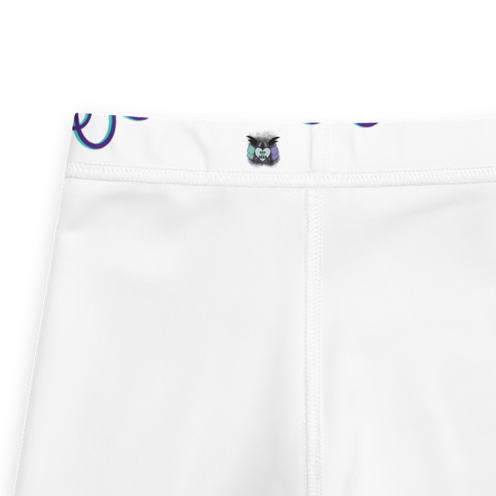 White Heart Kids Leggings product image (2)