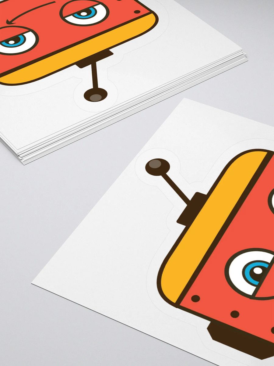 Rusty Head Sticker – Rusty's World product image (11)