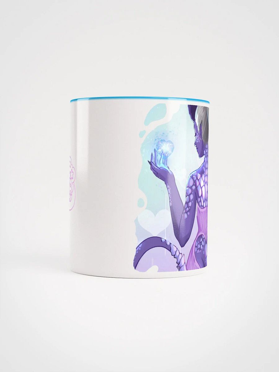 Beirra Glaswynter - Tiefling Sorceress - Heartdress Pinup - Ceramic Mug - Art by CosmicChroma product image (10)