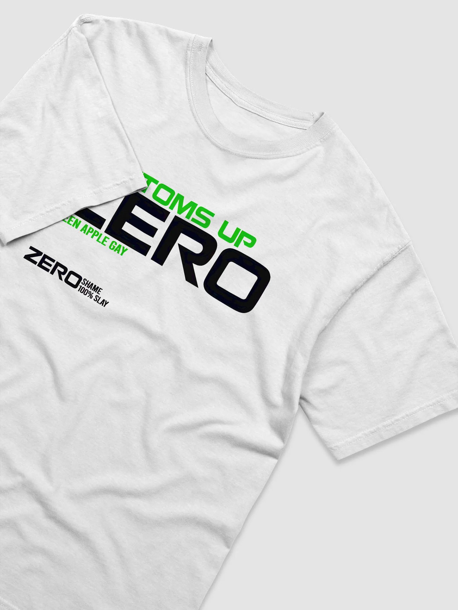 Bottoms Up: Green Apple Gay Tee product image (3)