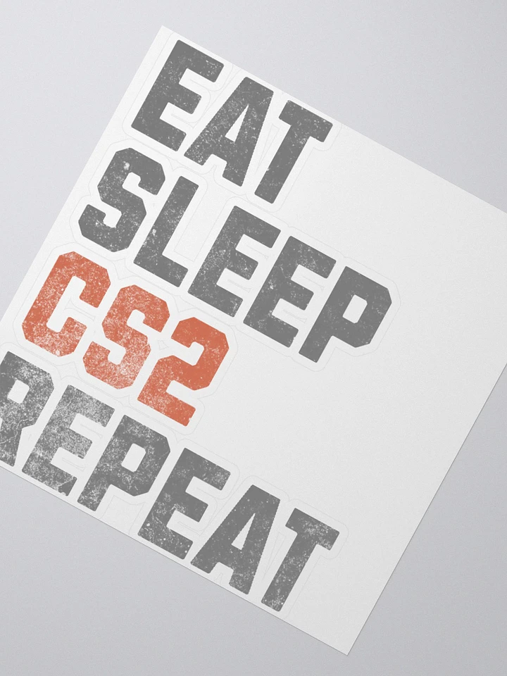 Eat Sleep CS2 Repeat Stickers product image (2)