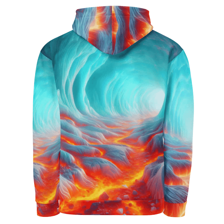 Fire and Ice - Molten Lava Meets Ice #36 product image (2)