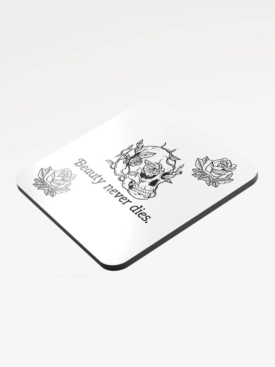 Eternal Beauty Skull Coaster (Cork Coaster) product image (3)