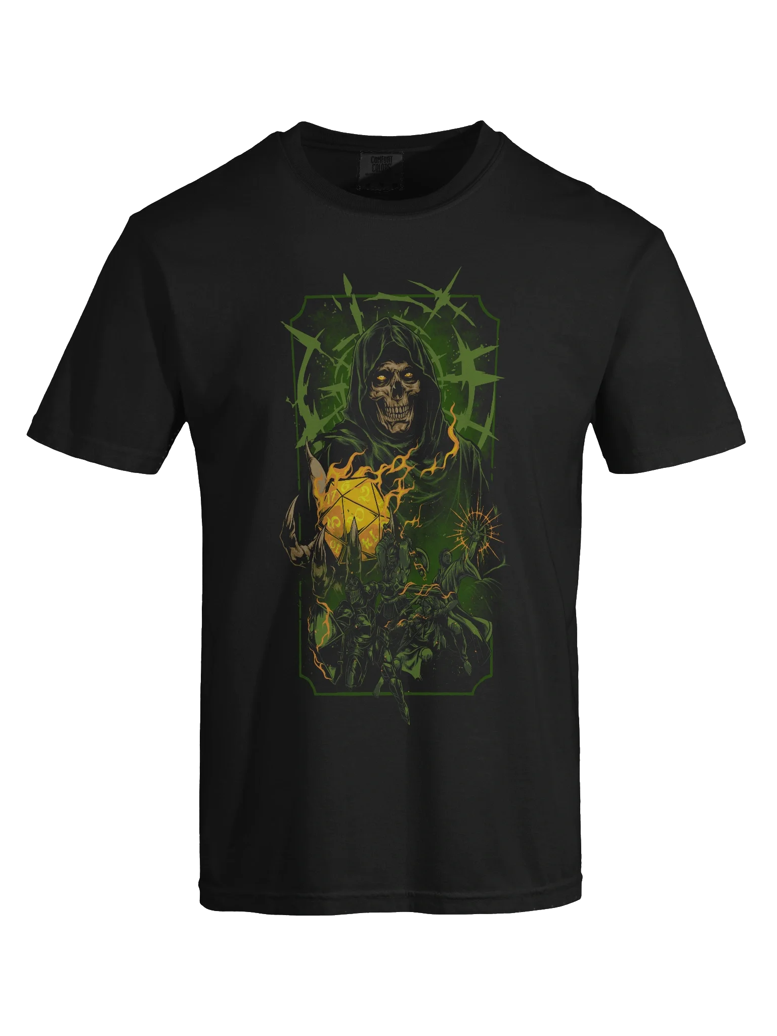 Death Saving Throws Tee (no text) product image (1)