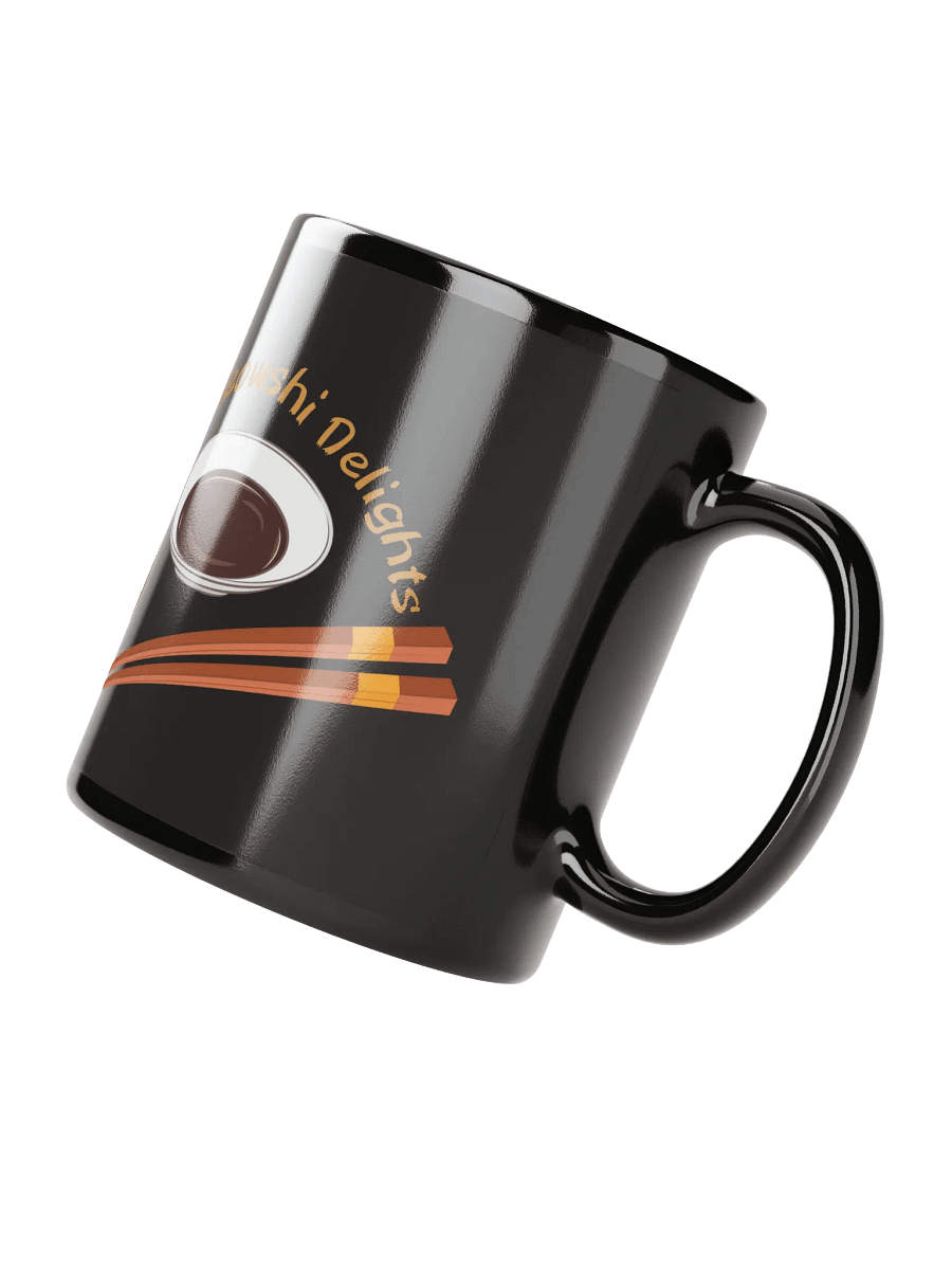 Sushi Cats Black Glossy Mug product image (4)