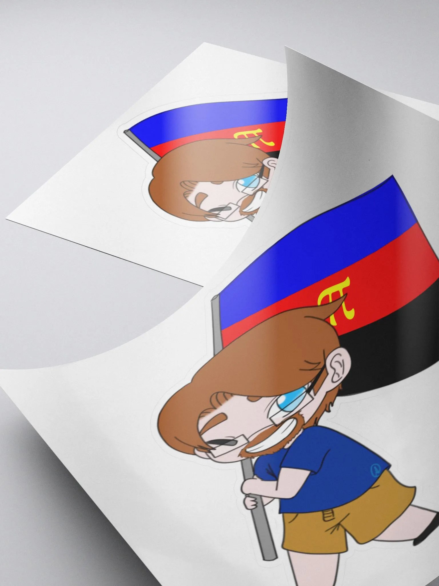 Shemp Polyamorous Sticker! product image (4)