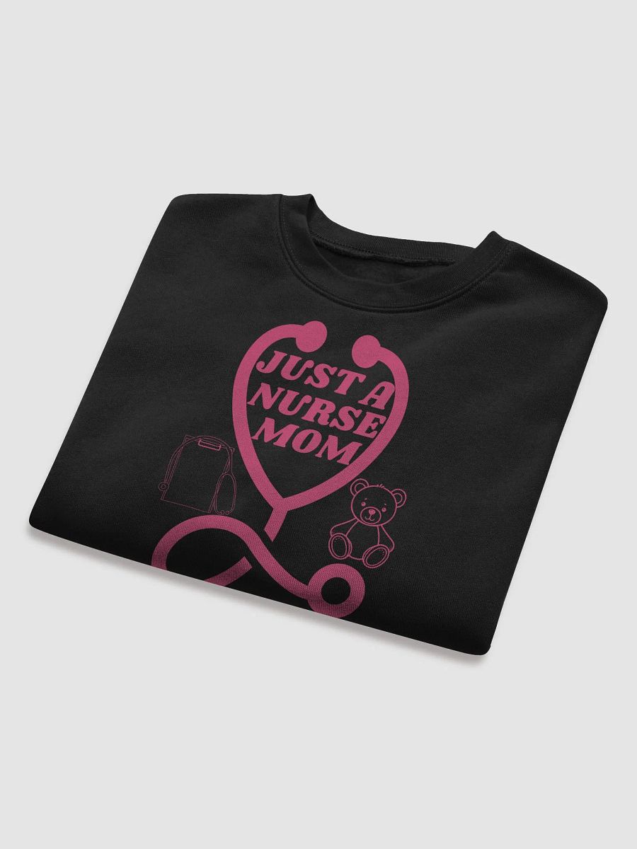 Heartfelt Nurse Mom Crop Sweatshirt product image (24)