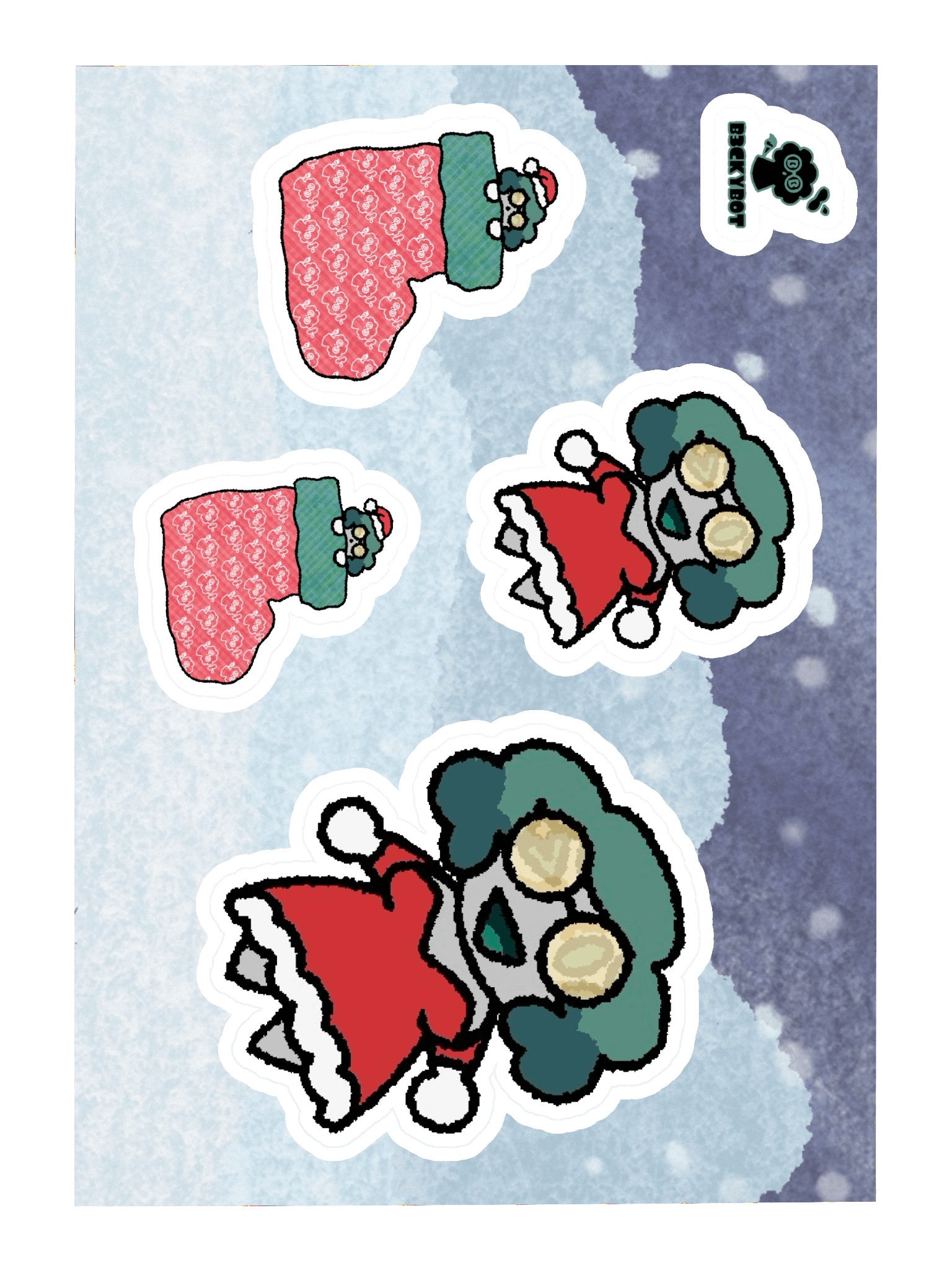 Jolly B3CKY Sticker Sheet!! product image (3)
