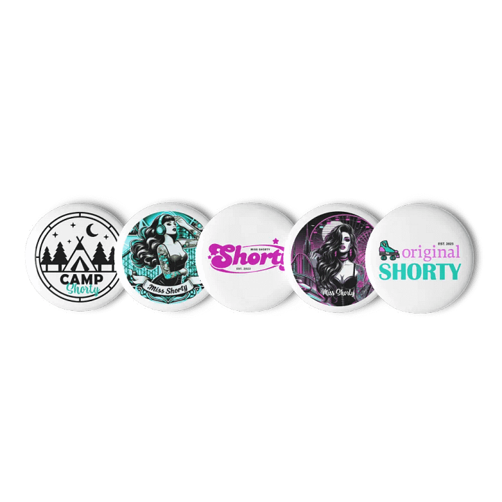 Wow! Five Different Miss Shorty Pins! product image (1)