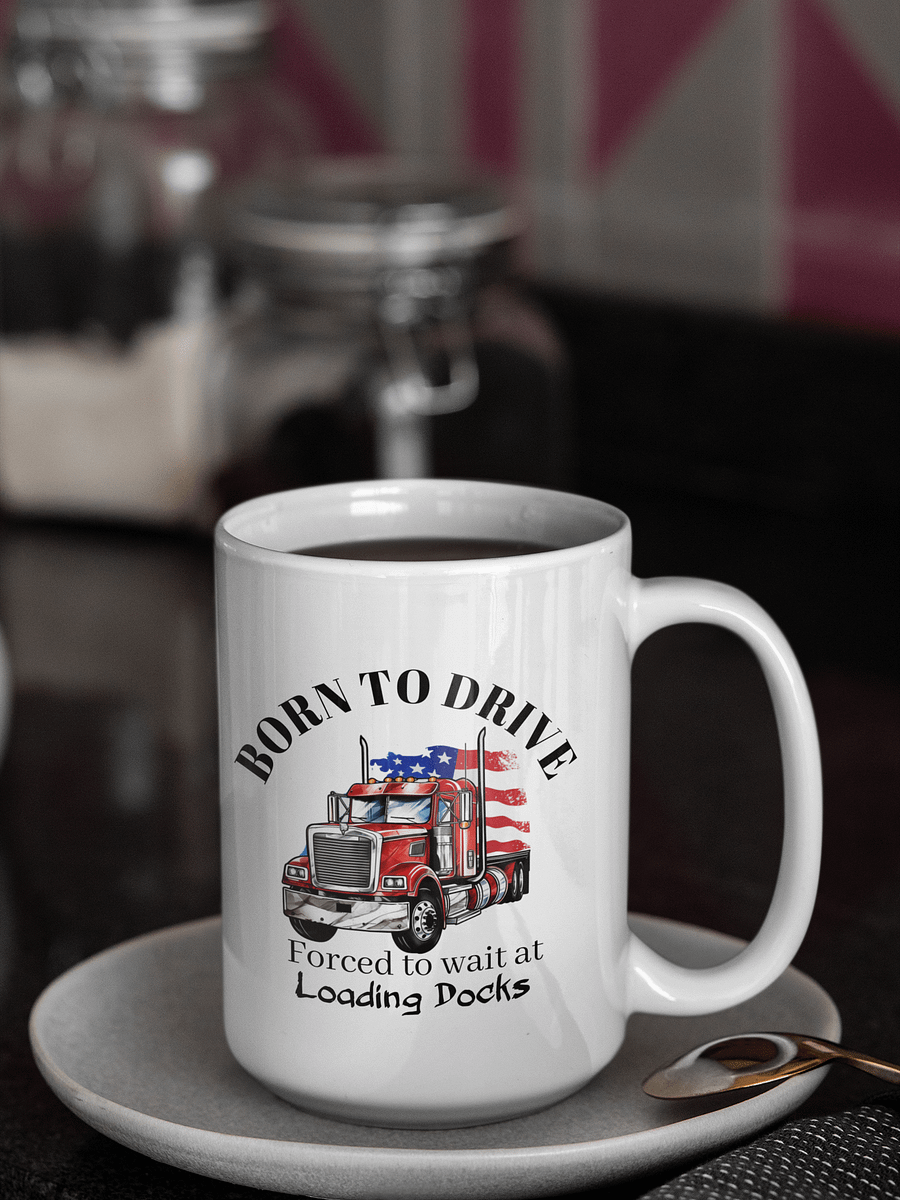 Patriotic Trucker's Pride Mug product image (1)