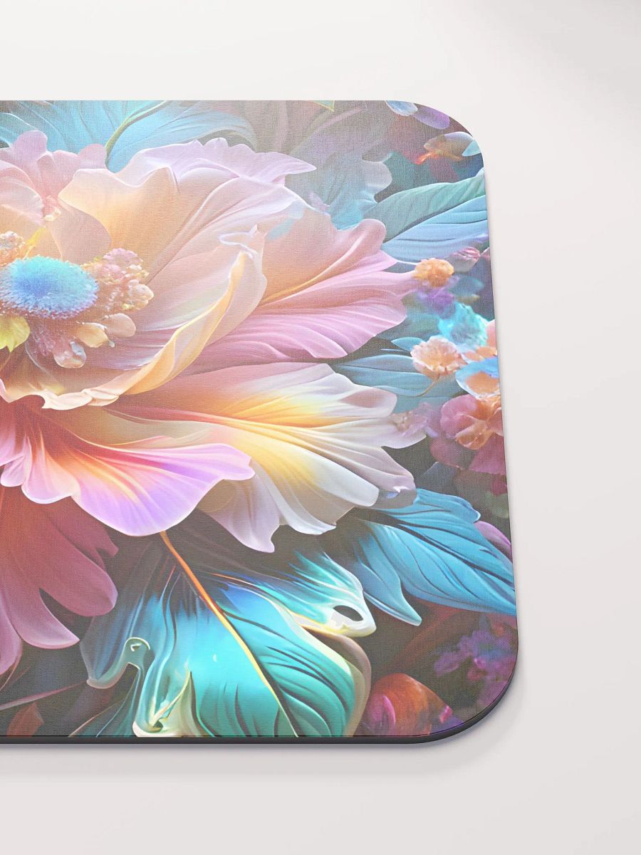 Iridescent Flowers Mouse Pad 8.7