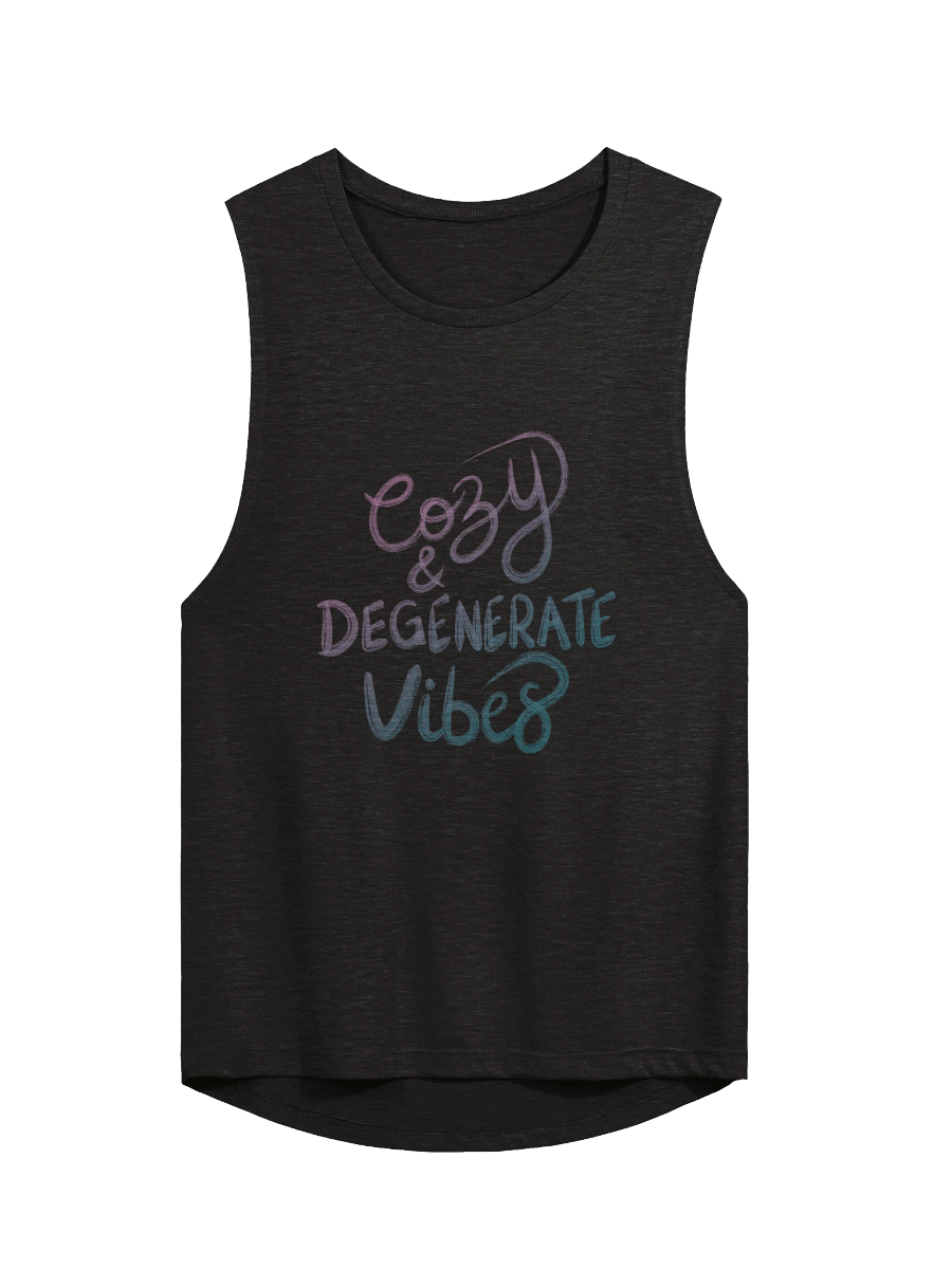 Cozy & Degenerate Vibes Tank Top product image (1)