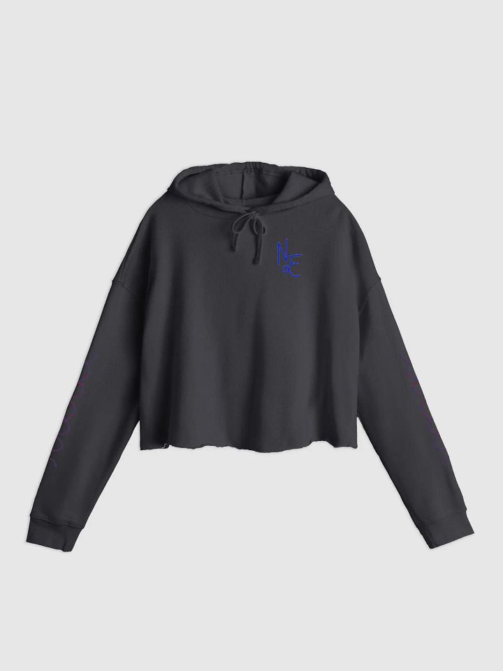 Necessary Evil Crop Hoodie product image (1)