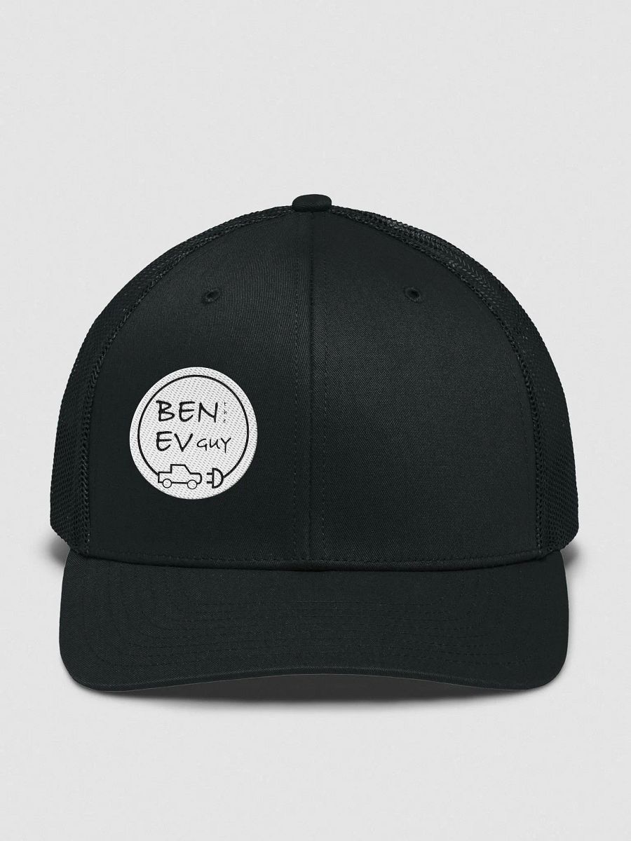trucker hat single color with mash product image (2)