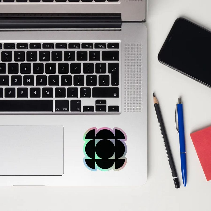 BTC! Logo Holographic Sticker product image (10)