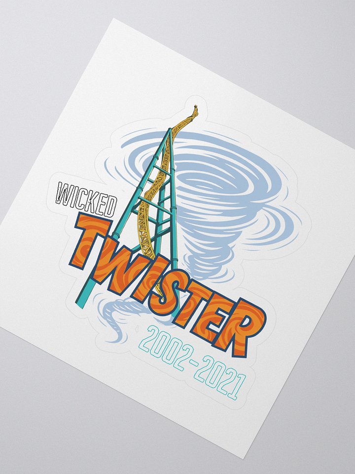 Wicked Twister 2002-2021 Kiss Cut Stickers product image (2)