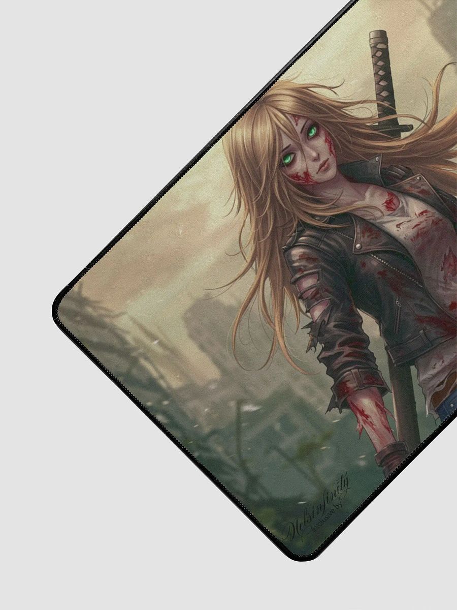 Apocalyptic Zombie BabeZ 01 Desk Mat product image (3)