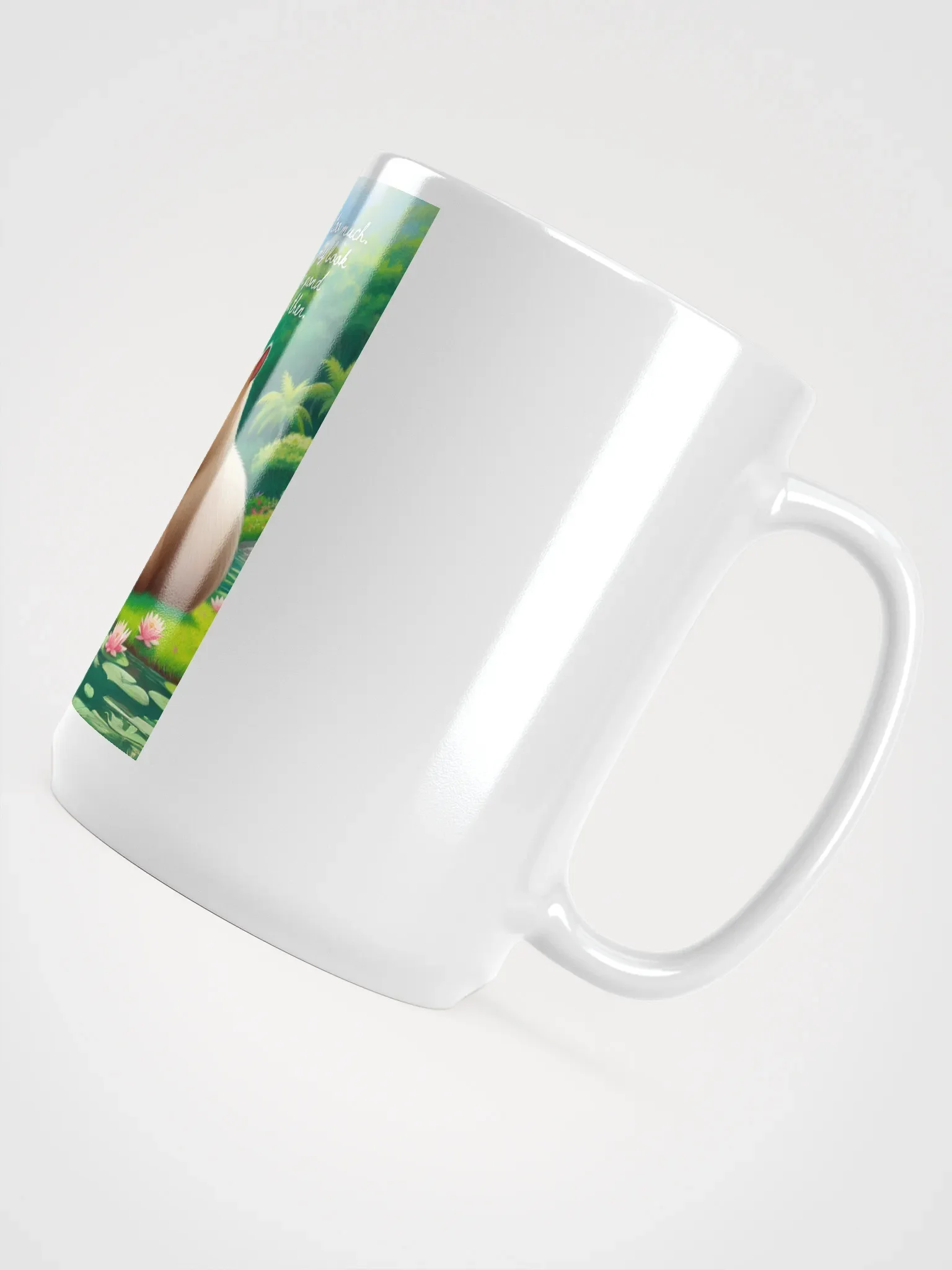 Capybara's Peaceful Advice Mug product image (4)