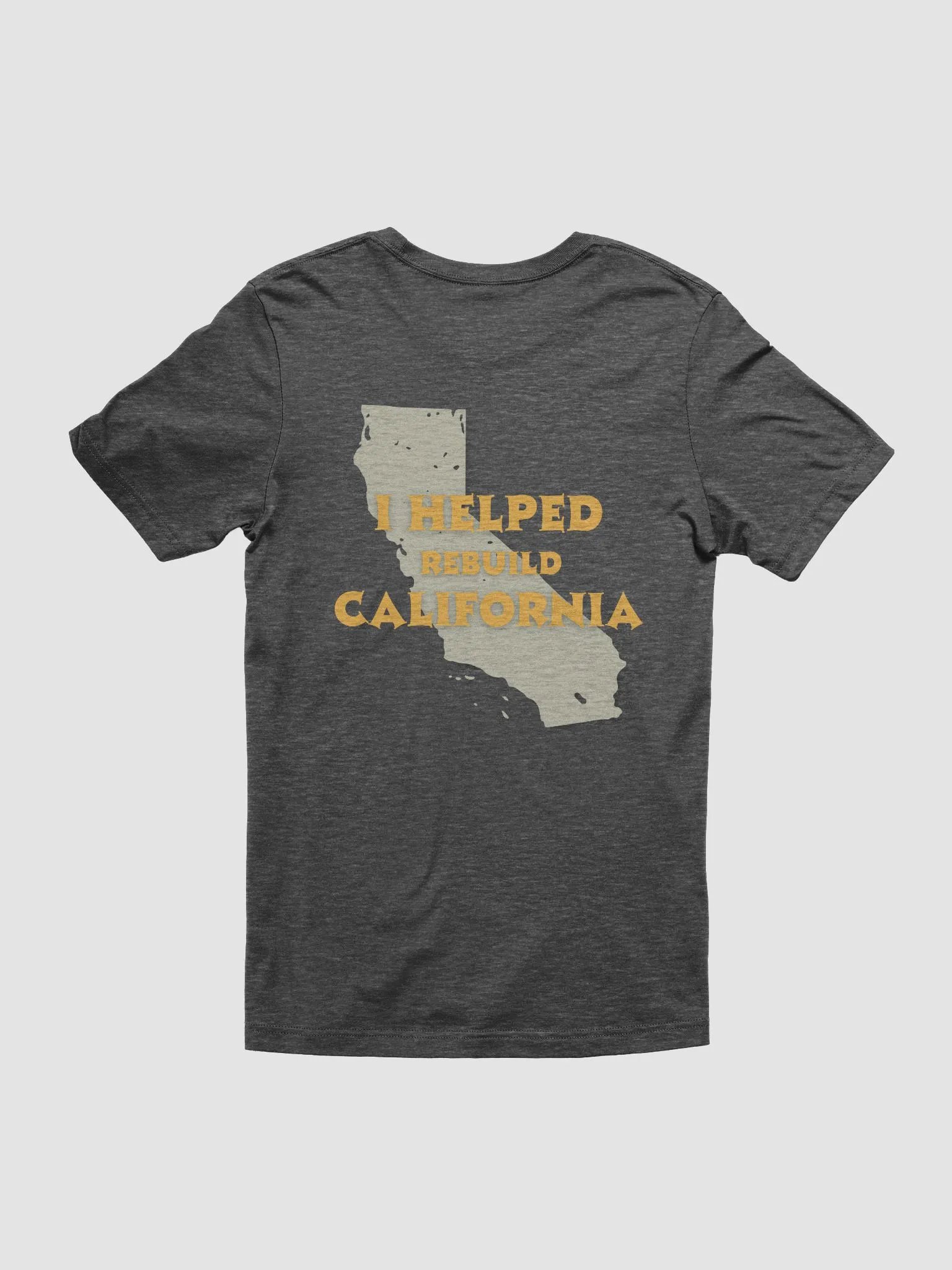 Chill Reaper Limited 2k25 Cali Fires Charity T-shirt - (Bold Badge) product image (2)