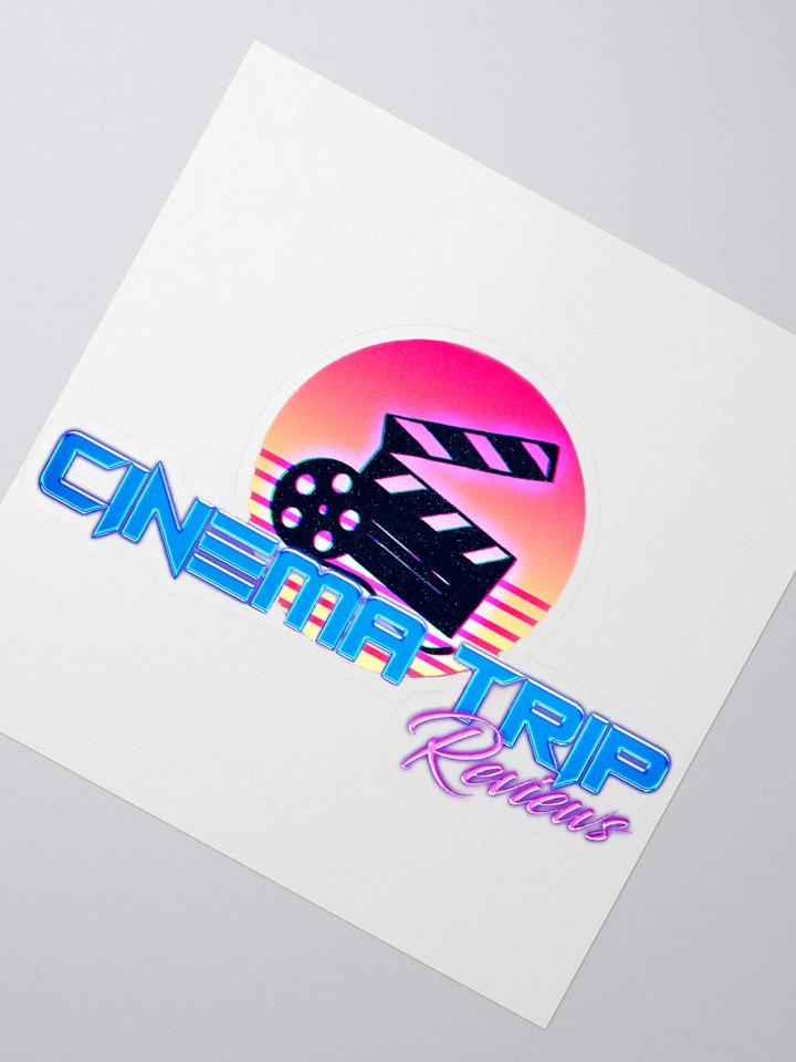 Cinema Trip Logo Sticker product image (2)