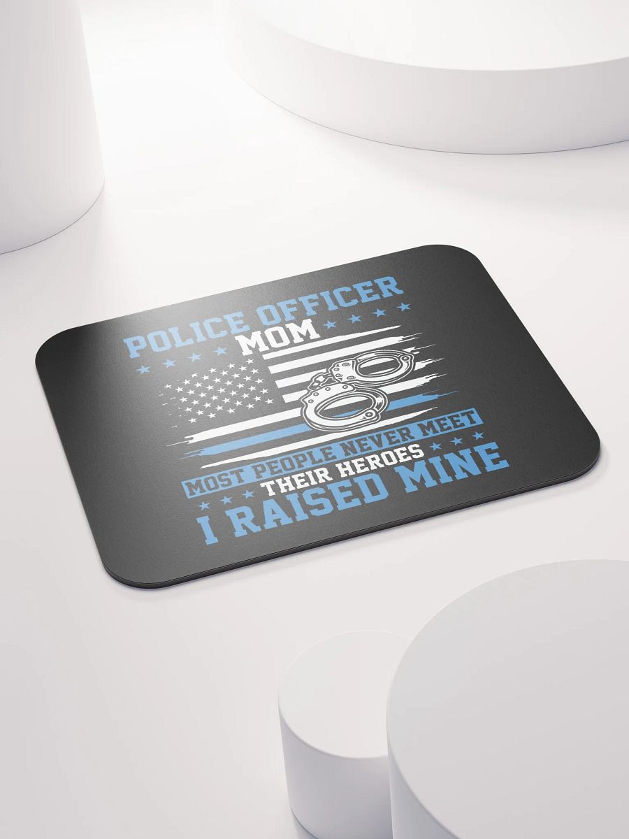 Police Officer Mom - Mouse Pad product image (4)