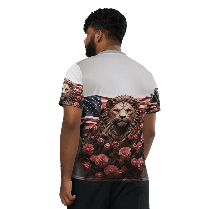 USA Lion t shirt product image (2)