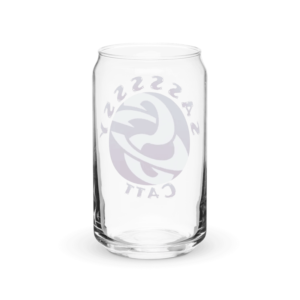 SasssssyCatt's Logo in Purple's Can Glass Shape product image (6)