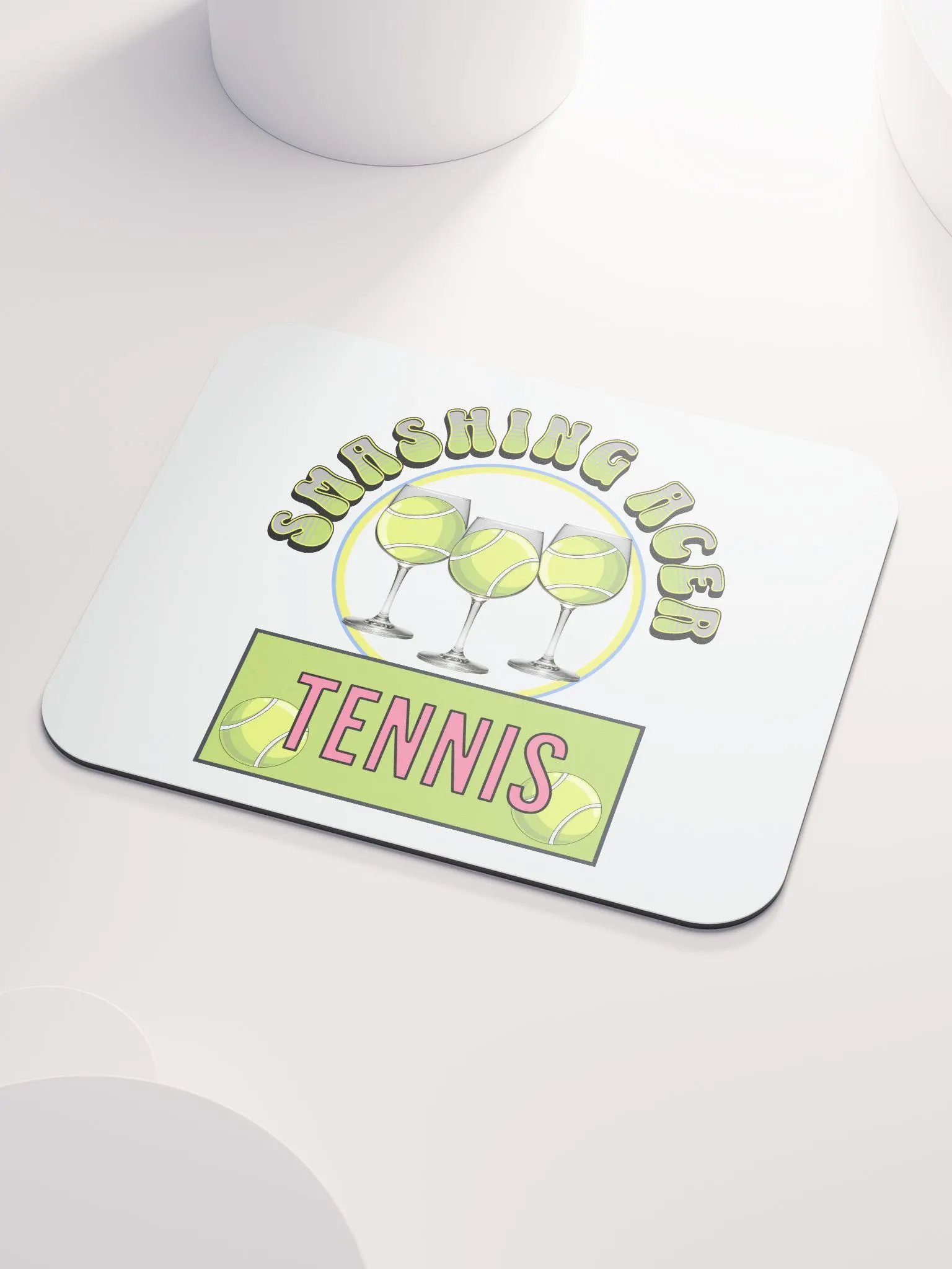 Smasking Acer Tennis Ball Trio Mouse Pad product image (3)