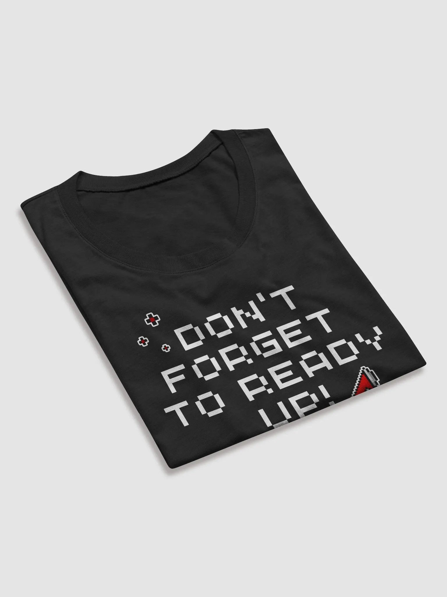 Dont Forget To Ready Up! Womens Triblend Printed Tee product image (4)
