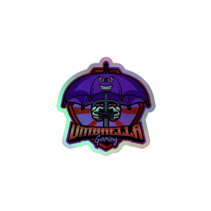 Holographic Umbrella Gaming Sticker product image (2)
