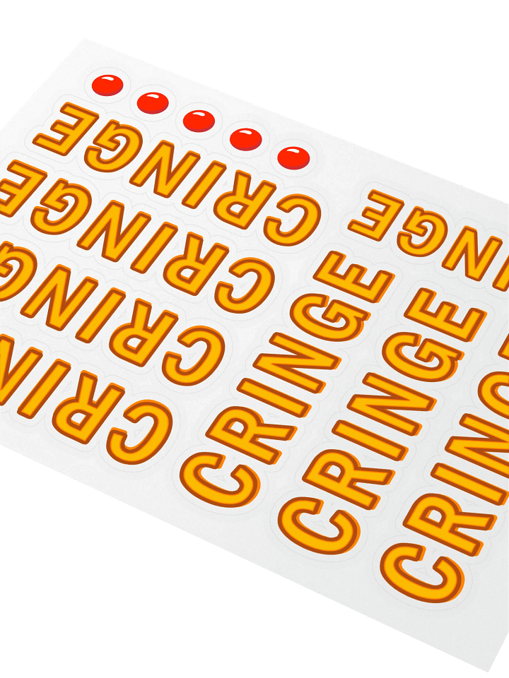 Stickers! - Cringe product image (2)