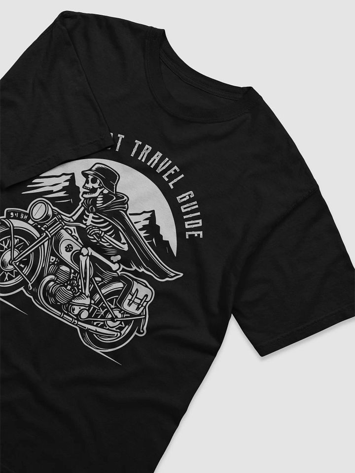 VintageVintage Skeleton Biker – The Last Travel Guide Tee product image (2)