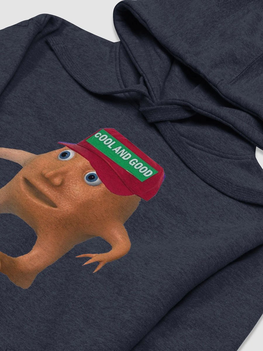 Squidtard Orange Cotton Heritage Unisex Premium Hoodie product image (15)