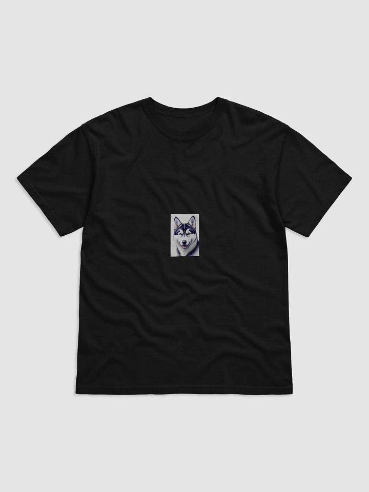 Smiling Husky Graphic Tee product image (1)