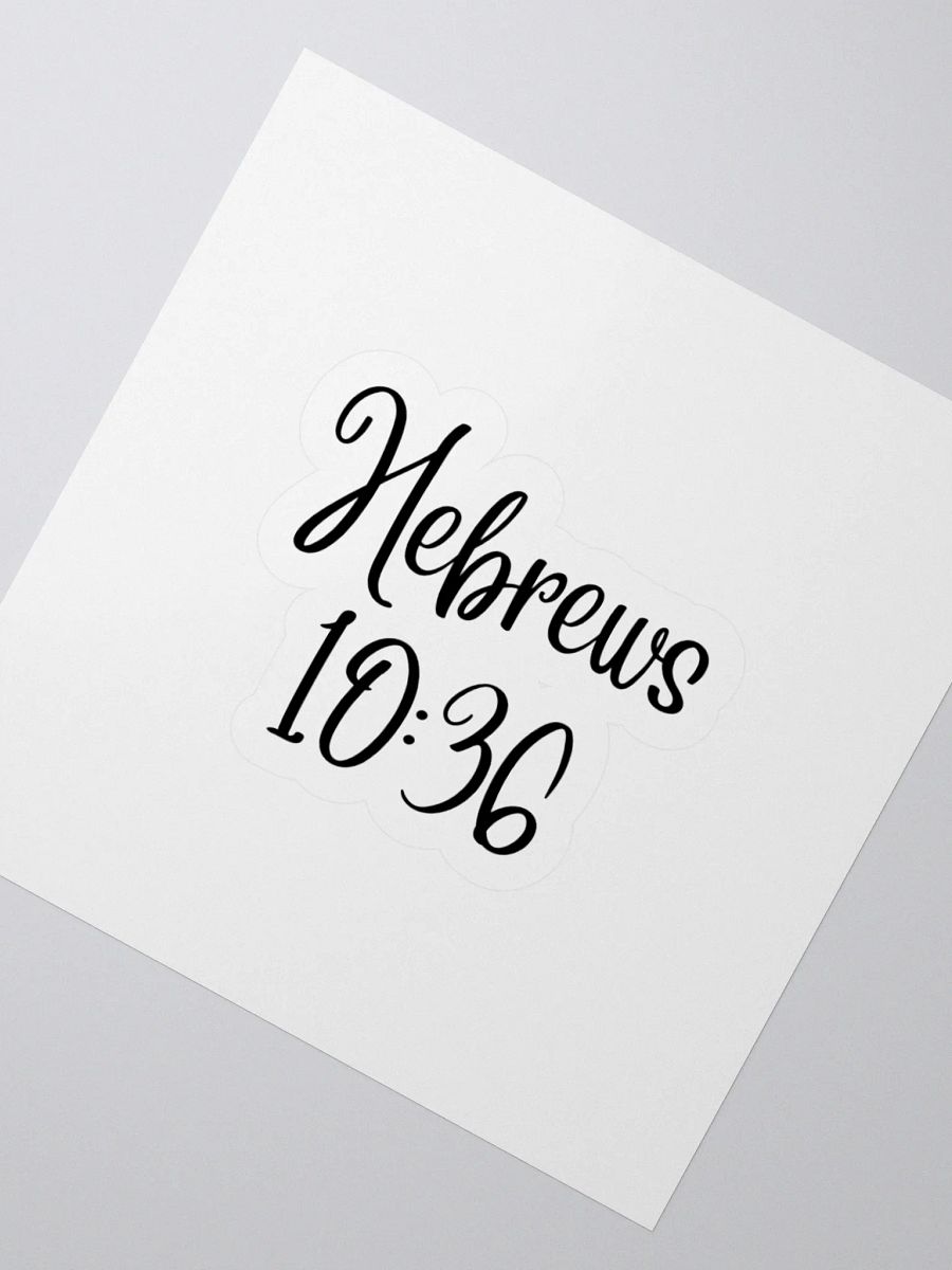 Hebrews 10:36 product image (4)