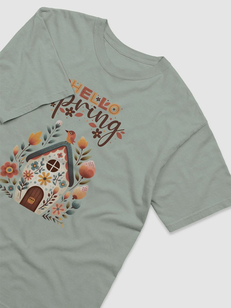 Hello Spring Birdhouse Tee product image (12)