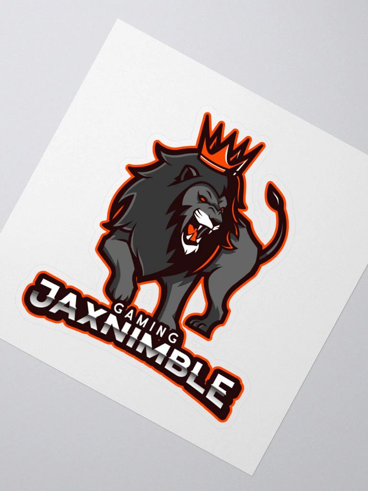 Fearsome Lion Sticker product image (5)