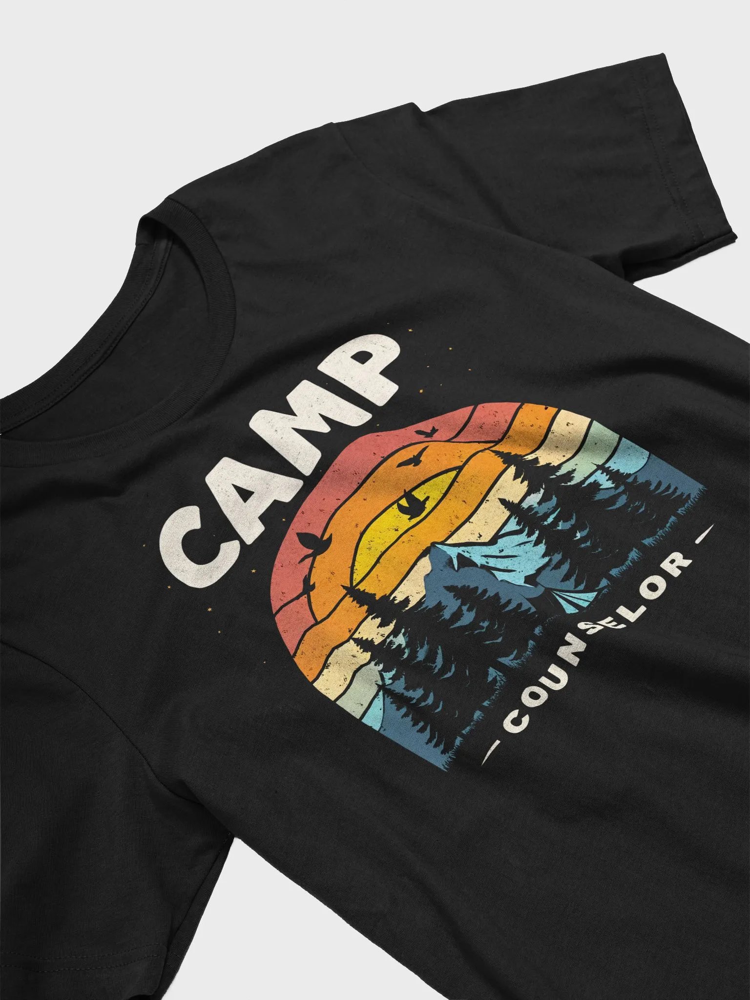 Camp Counselor T-Shirt | Camper Staff Camping Tee for Outdoor Adventure, Hiking & Nature Lovers product image (3)